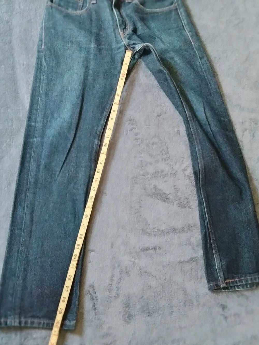 Levi's Men's Skinny 511 Straight Jeans in Dark Blue Wash Size W33 L32